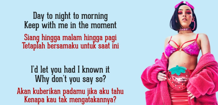 Review Makna lagu Say So: Katakan Begitu